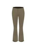FLURESK FLURESK - Broek Lot klei met flare pijp MAAT 34