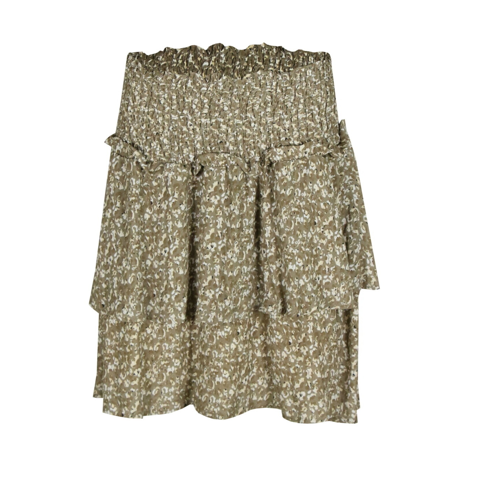 FLURESK FLURESK - Rok Jace sahara/zand maat 44