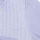 ZUSSS ZUSSS - Blouse met gewatteerd detail lichtblauw