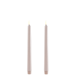 UYUNI UYUNI - LED Dinerkaars beige - 2,3 x25CM - Set van 2