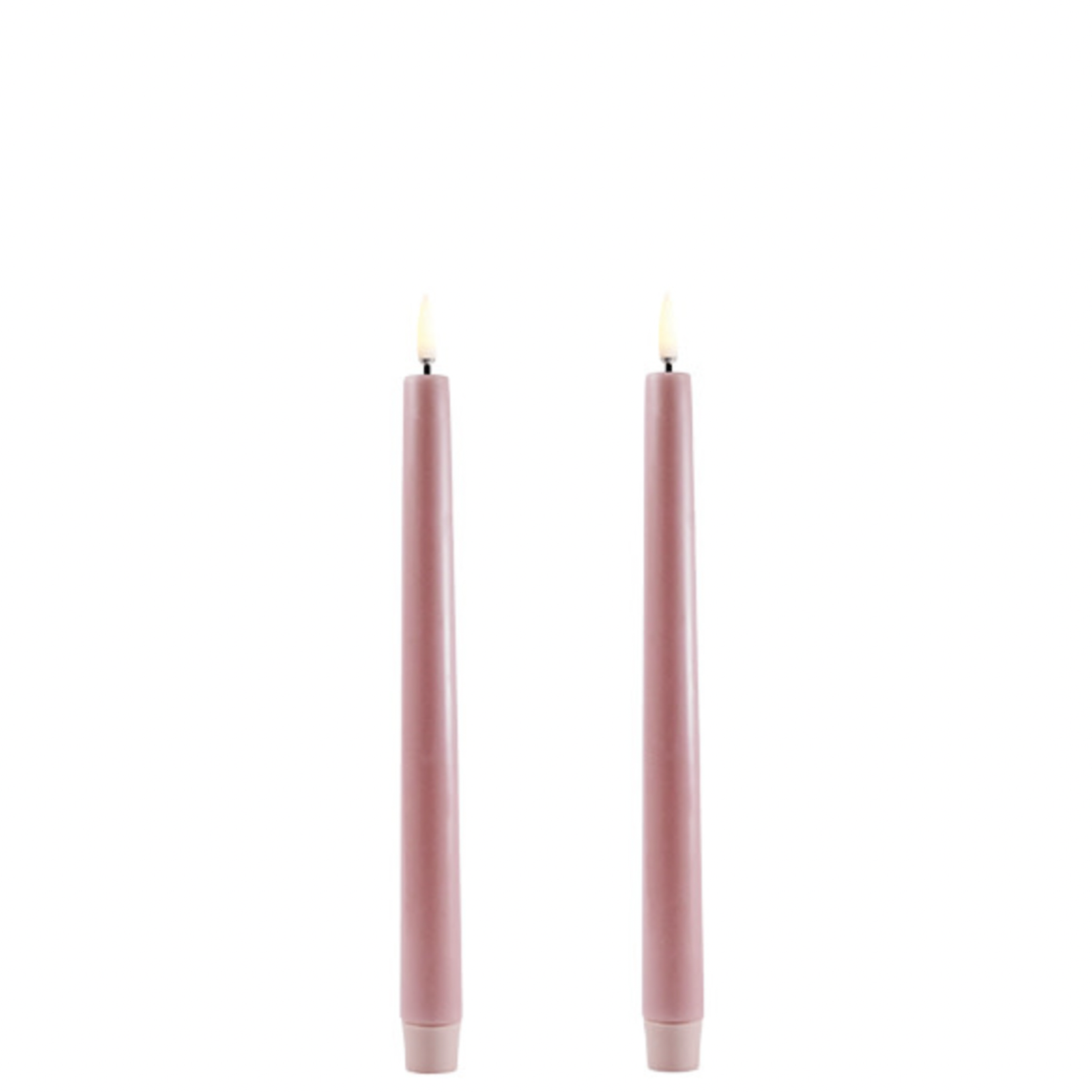 UYUNI UYUNI - LED Dinerkaars Dusty rose - 2,3 x25CM - Set van 2