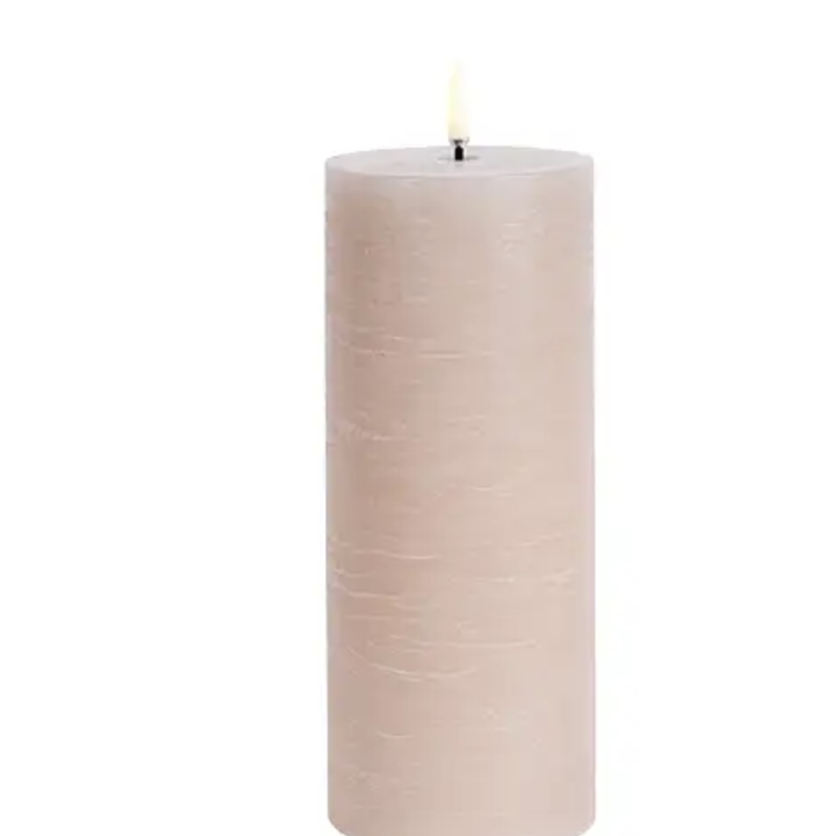 UYUNI UYUNI - Cilinderkaars LED beige 7,8x20cm