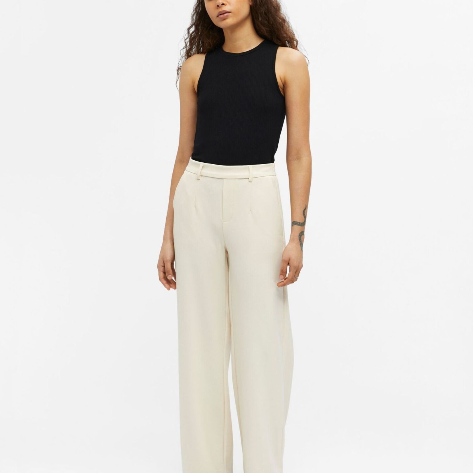 OBJECT OBJECT - Lisa wide pants noos sandshell MAAT 40