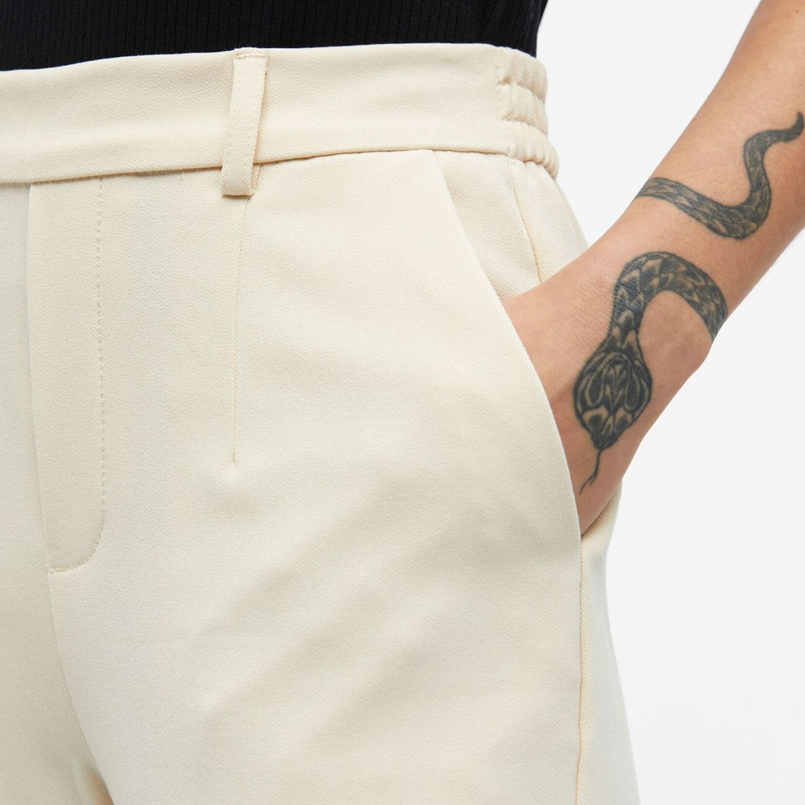 OBJECT OBJECT - Lisa wide pants noos sandshell MAAT 40