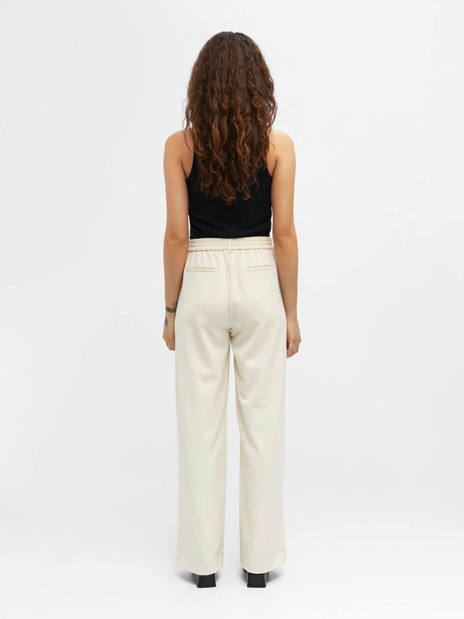 OBJECT OBJECT - Lisa wide pants noos sandshell