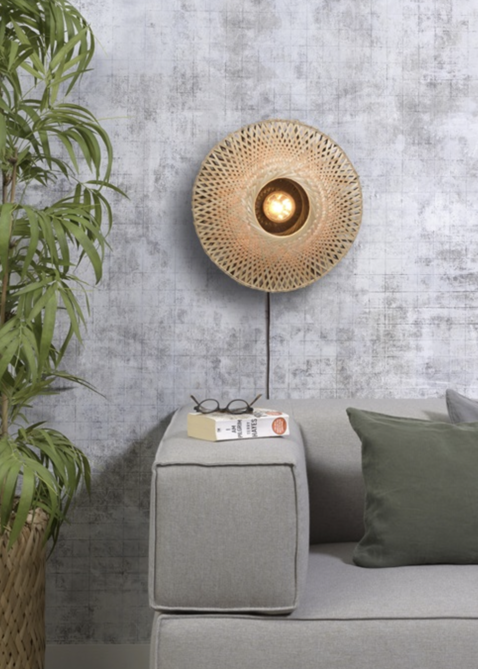 GOOD & MOJO GOOD & MOJO - Wandlamp Kalimantan S