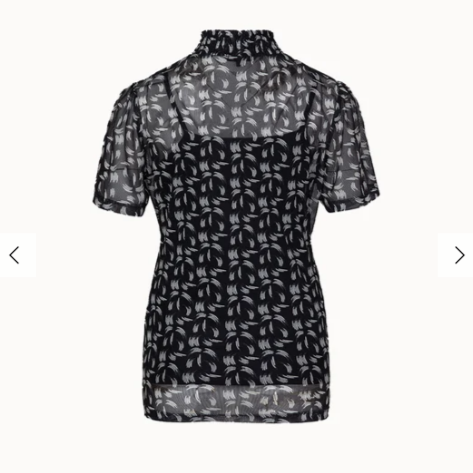 G-MAXX G-MAXX - Top Meerte Zwart/Zand maat M