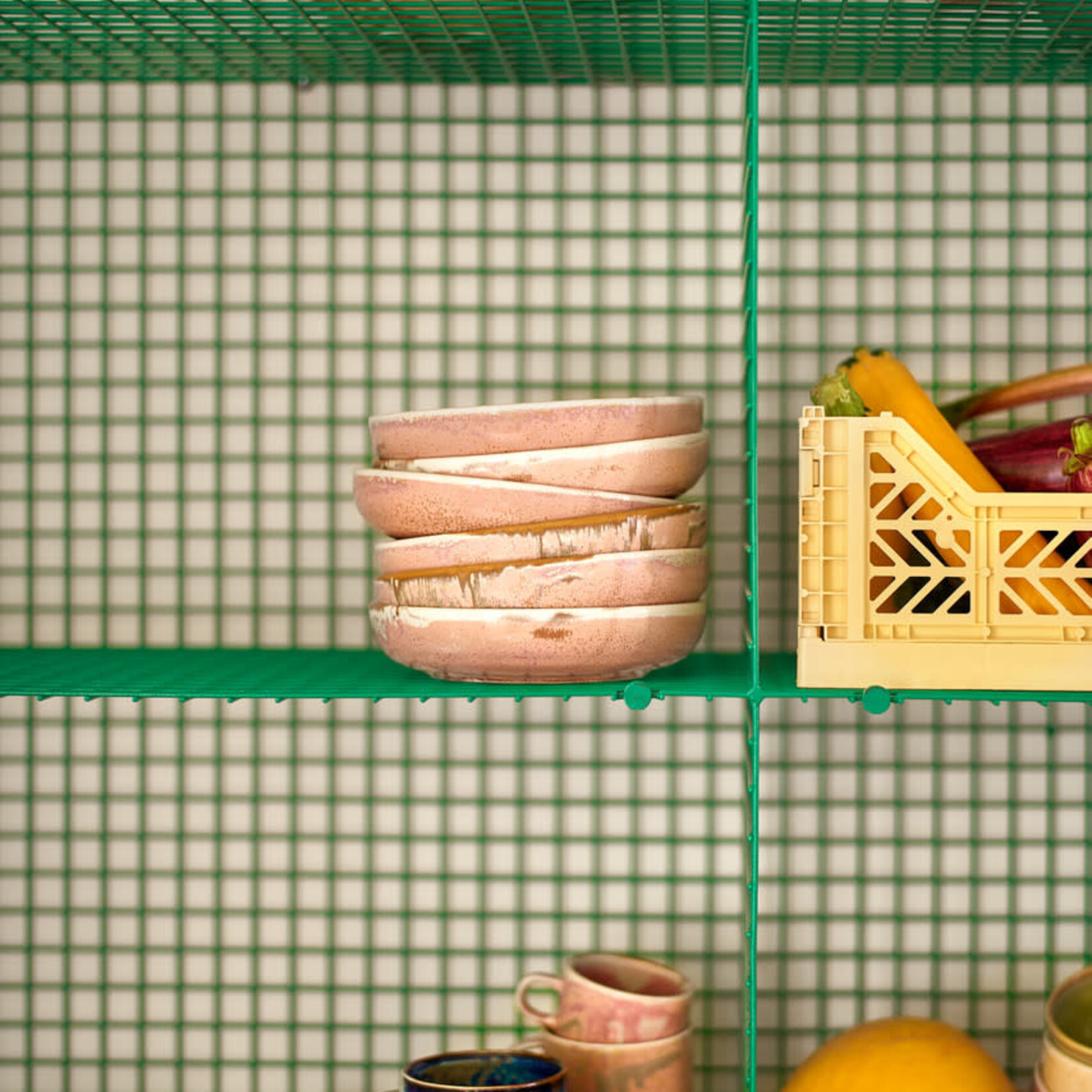 HKLIVING HKLIVING - Chef ceramics Diep bord L rustik pink ACE7139