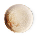 HKLIVING HKLIVING - Dinner plate rustic creme/bruin ACE6712