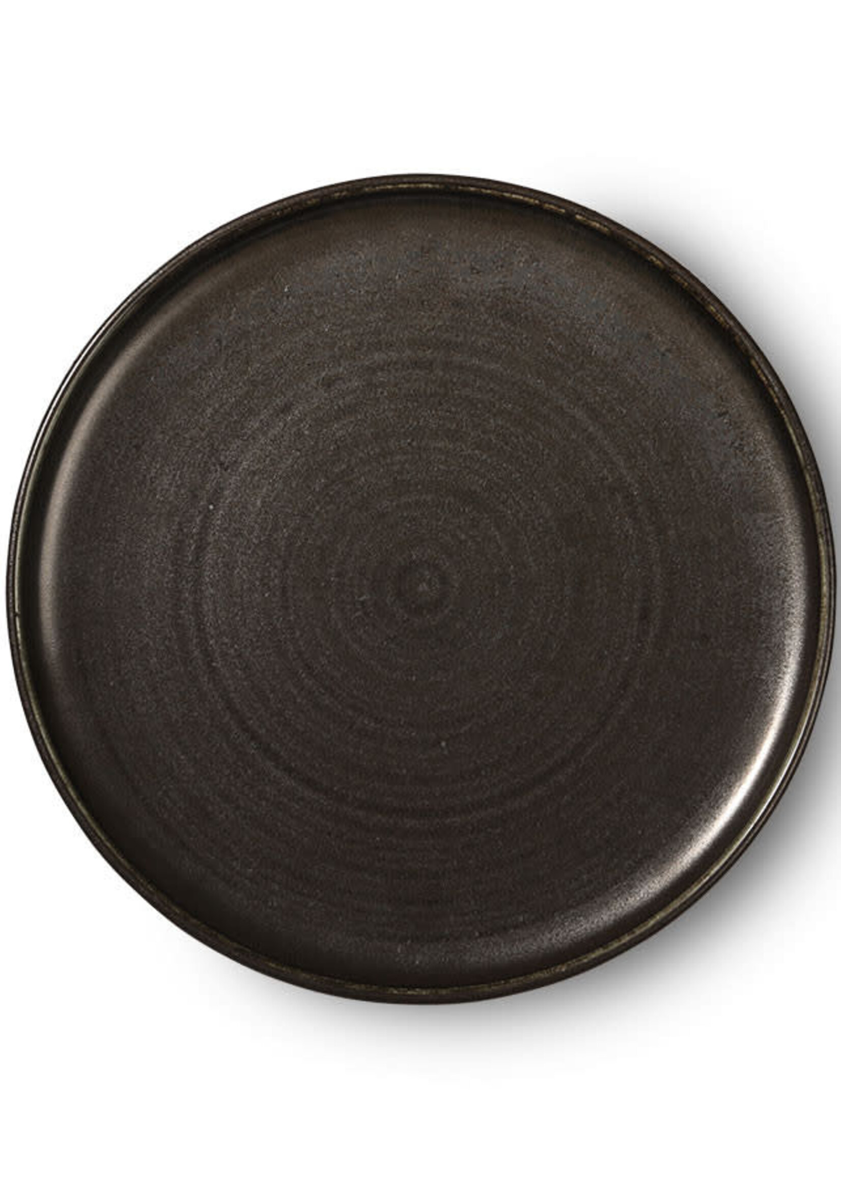 HKLIVING HKLIVING - Home chefs ceramics dinner plate rustic black ACE6843