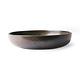 HKLIVING HKLIVING - Home chefs ceramics deep plate rustic black ACE6713