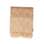 HOME SOCIETY HS - Plaid Zahora Bruin naturel
