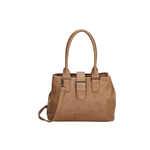 -- Shopper Oviedo taupe kunstleer