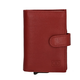 -- Safety wallet / portemonnee rood leer