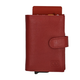 -- Safety wallet / portemonnee rood leer