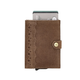 -- Marrakech safety wallet bruin leer