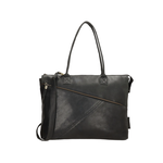 -- Laptop tas zwart leer Marrakech