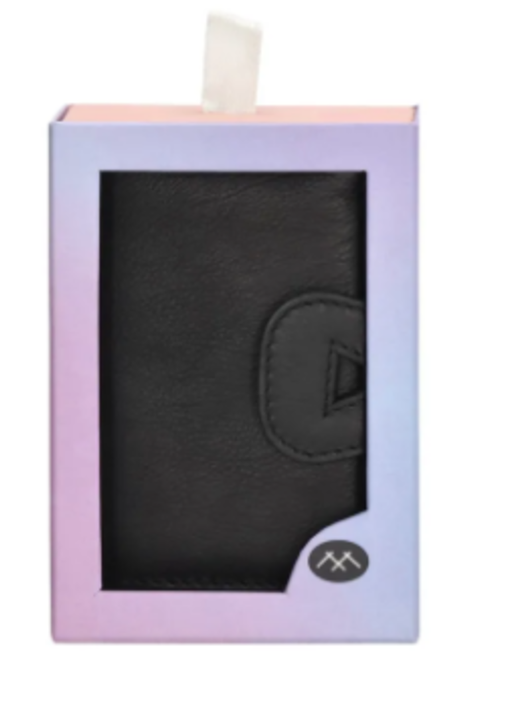 -- Safety Wallet zwart daydreamer leer