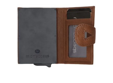 -- Safety Wallet cognac daydreamer leer