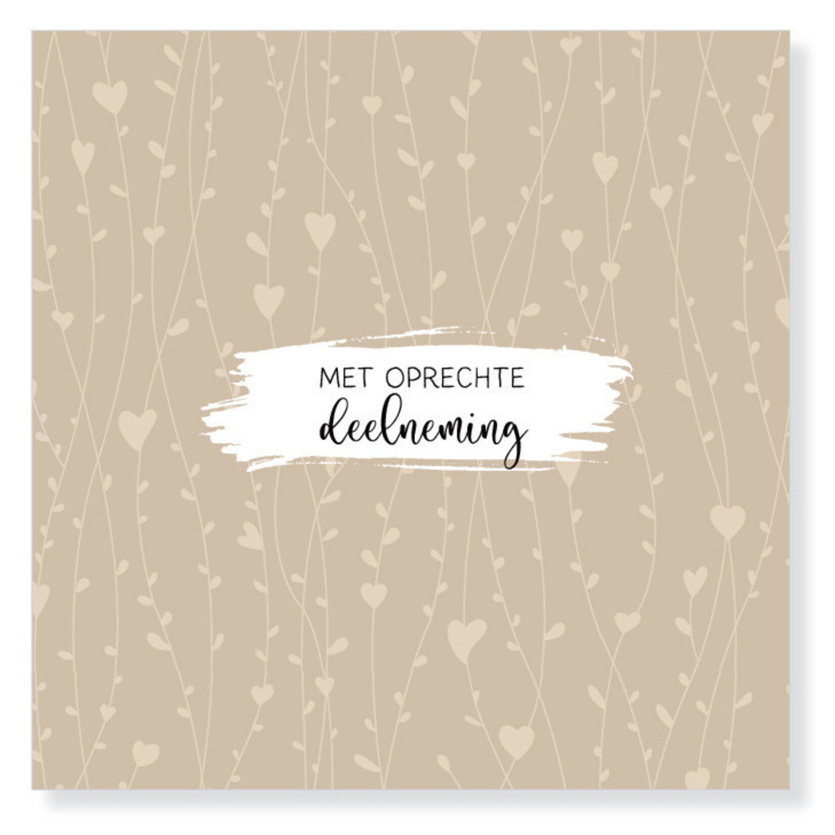 JOTS JOTS - Kaart RW12 - Met oprechte deelneming