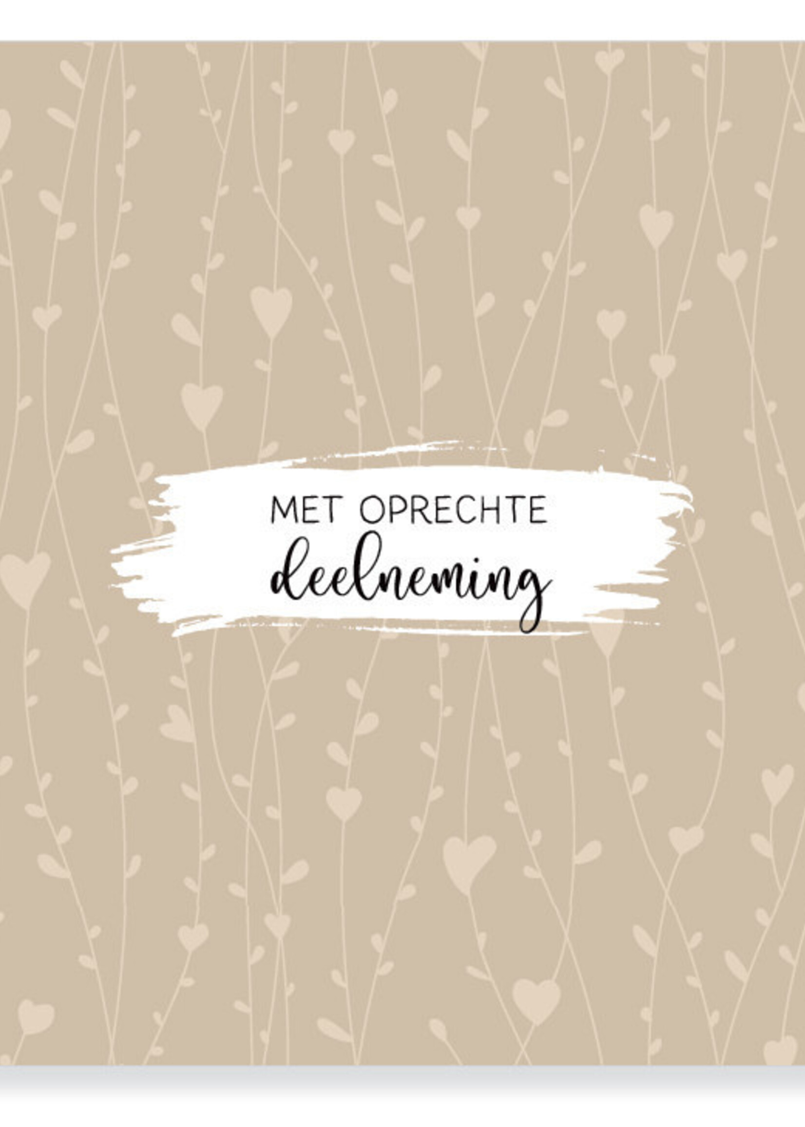 JOTS JOTS - Kaart RW12 - Met oprechte deelneming