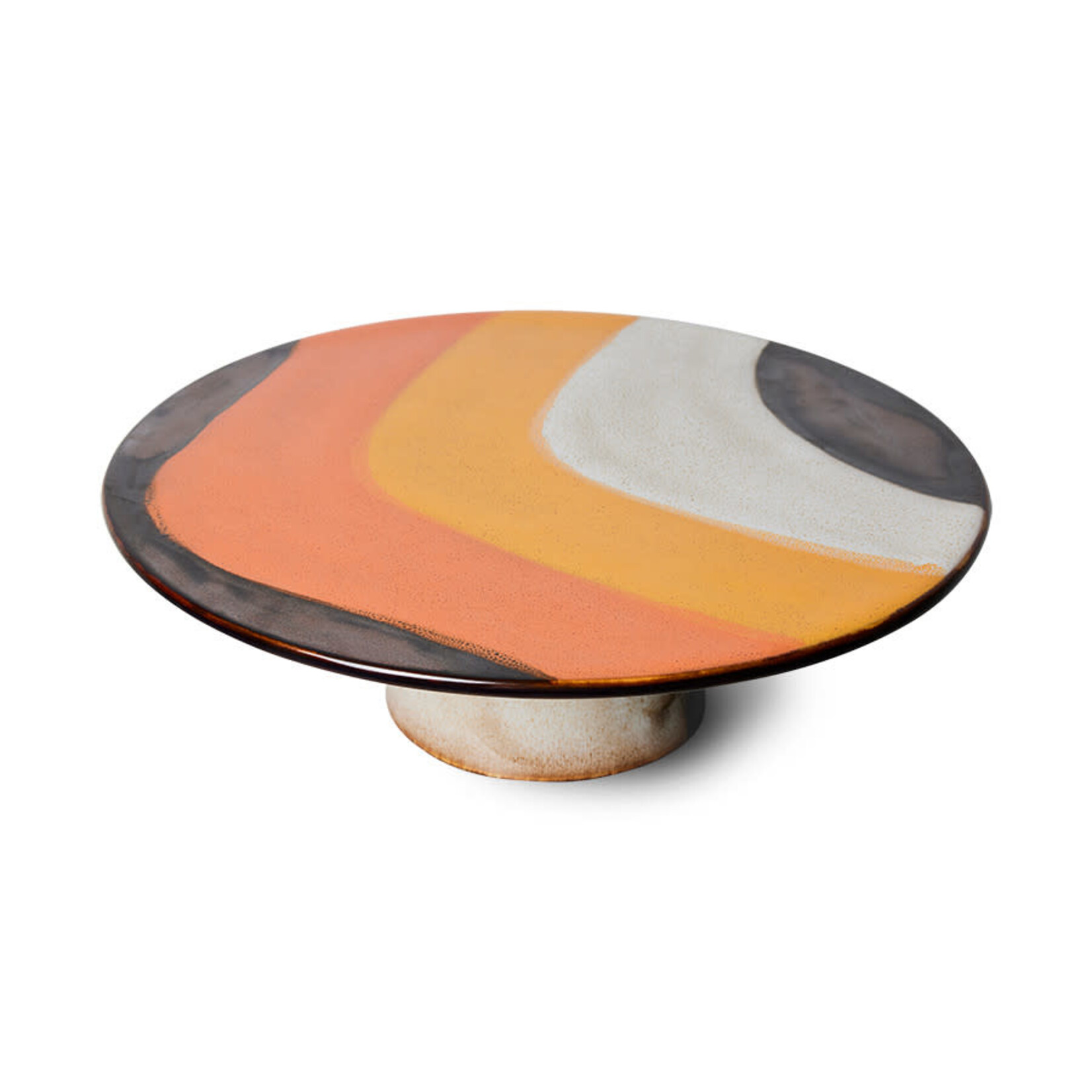 HKLIVING HKLIVING - Plateau retro wave ace7134