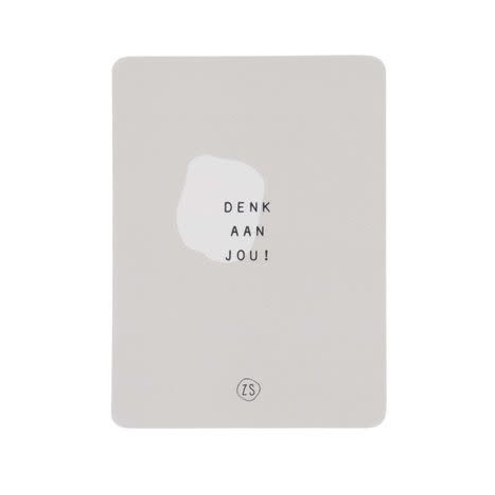 ZUSSS ZUSSS - Kaart Denk aan jou zand