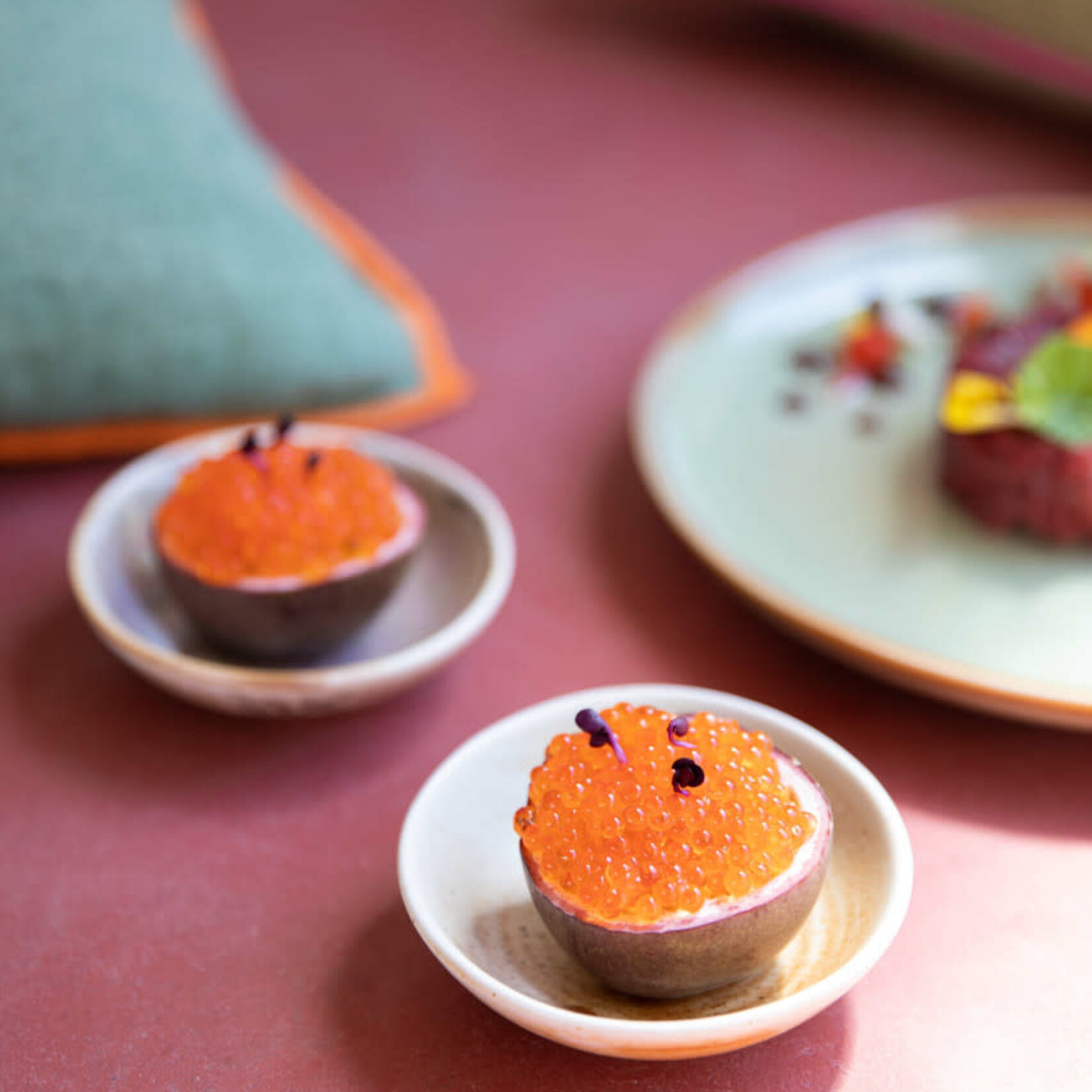 HKLIVING HKLIVING - Chef ceramics klein schaaltje rustic creme/brown ACE7159