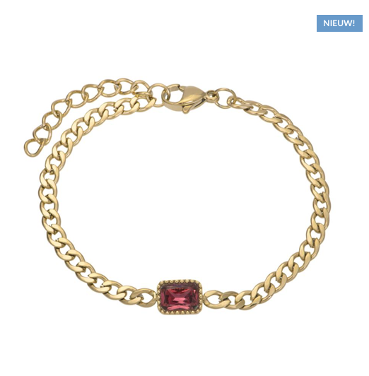 iXXXi Jewelry IXXXI - Armband classic miracle pink goud