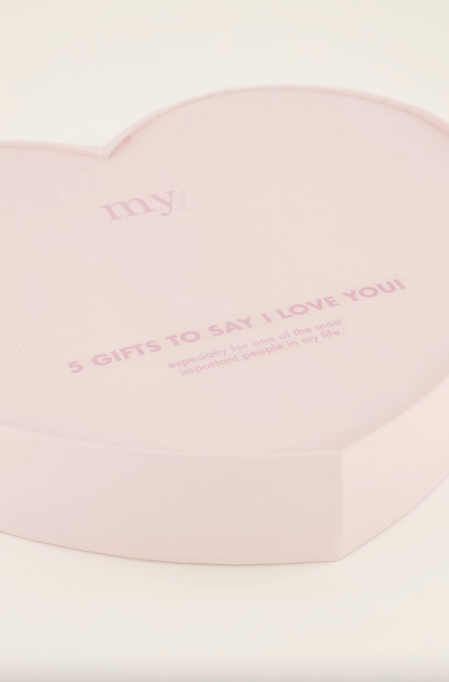 MY JEWELLERY MY JEWELLERY - I love you giftbox met 5 gifts goud