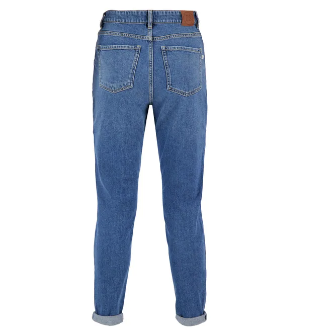 ZUSSS ZUSSS - Trendy mom jeans lichtblauw MAAT XL