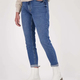 ZUSSS ZUSSS - Trendy mom jeans lichtblauw MAAT XL