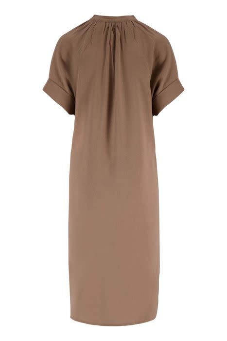 ZUSSS ZUSSS - Jurk Kaftan linnenlook