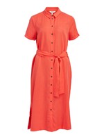 OBJECT OBJECT - Jurk Tilda Isabella hot coral