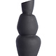 -- Vaas Aram Ceramic zwart 19x46,5