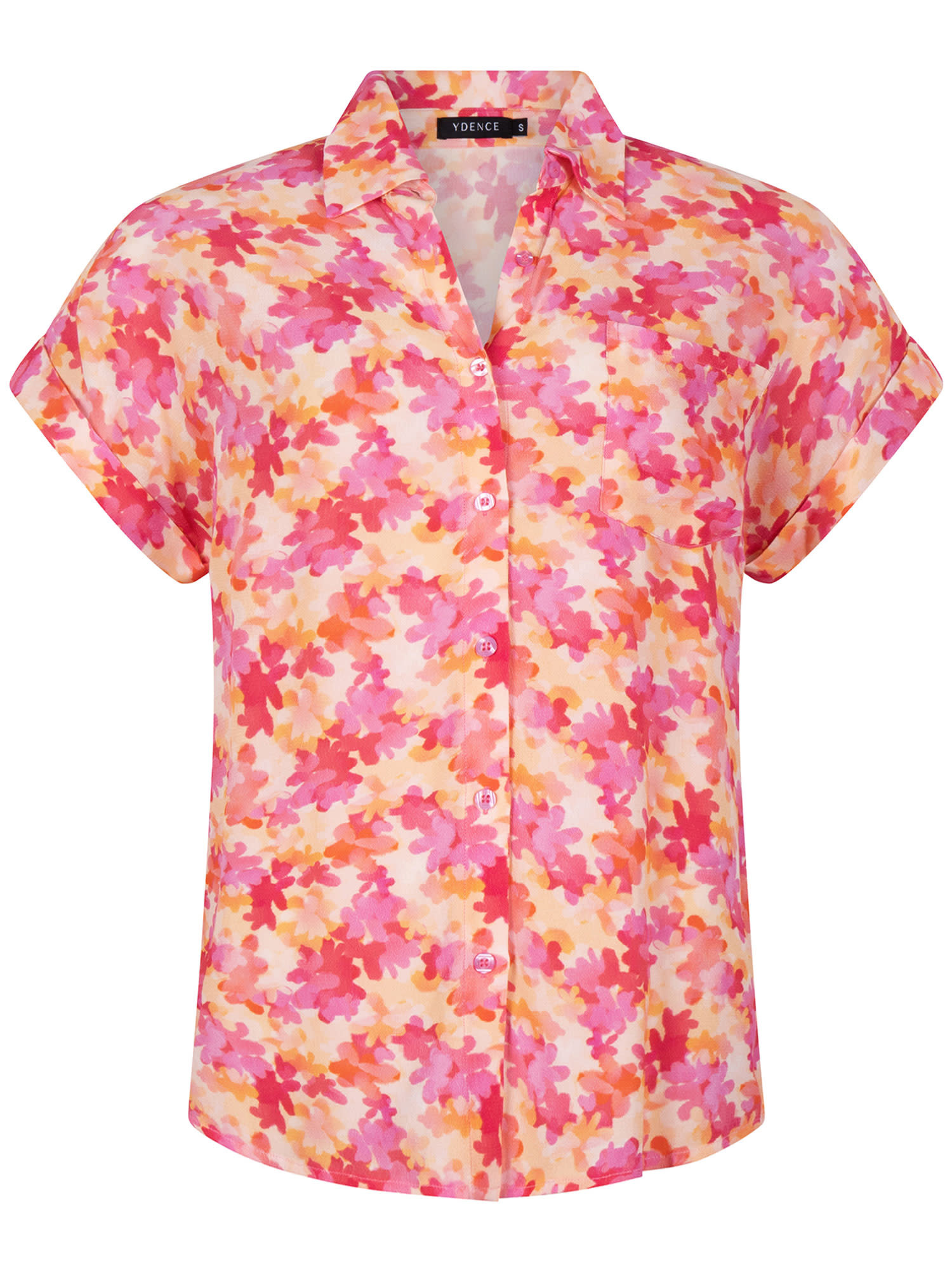 YDENCE YDENCE - Blouse Desi Pink flower