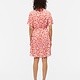 OBJECT OBJECT - Jurk Ema Elise sandshell hot coral