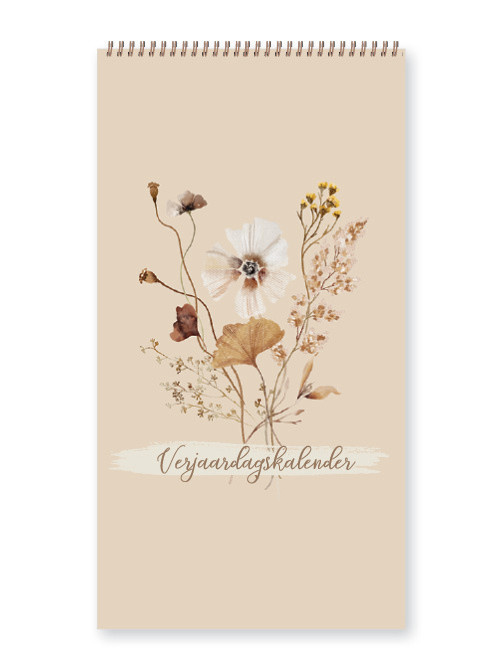 JOTS JOTS - Verjaardagskalender wilde bloemen