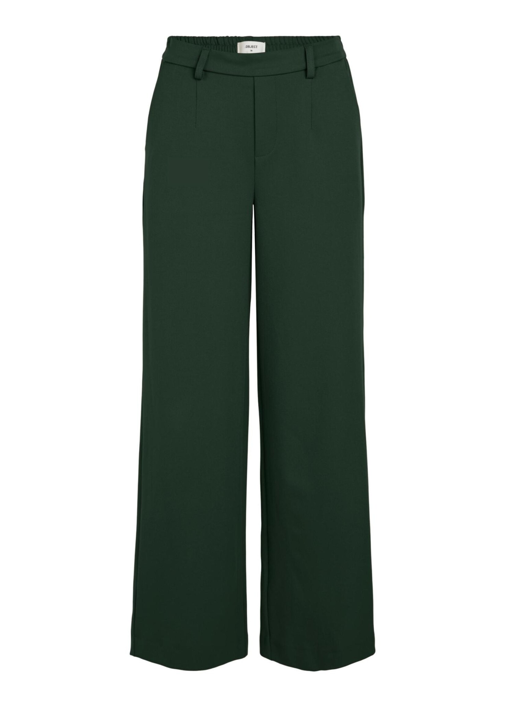 OBJECT OBJECT - Wide pant NOOS Lisa duffel bag / groen