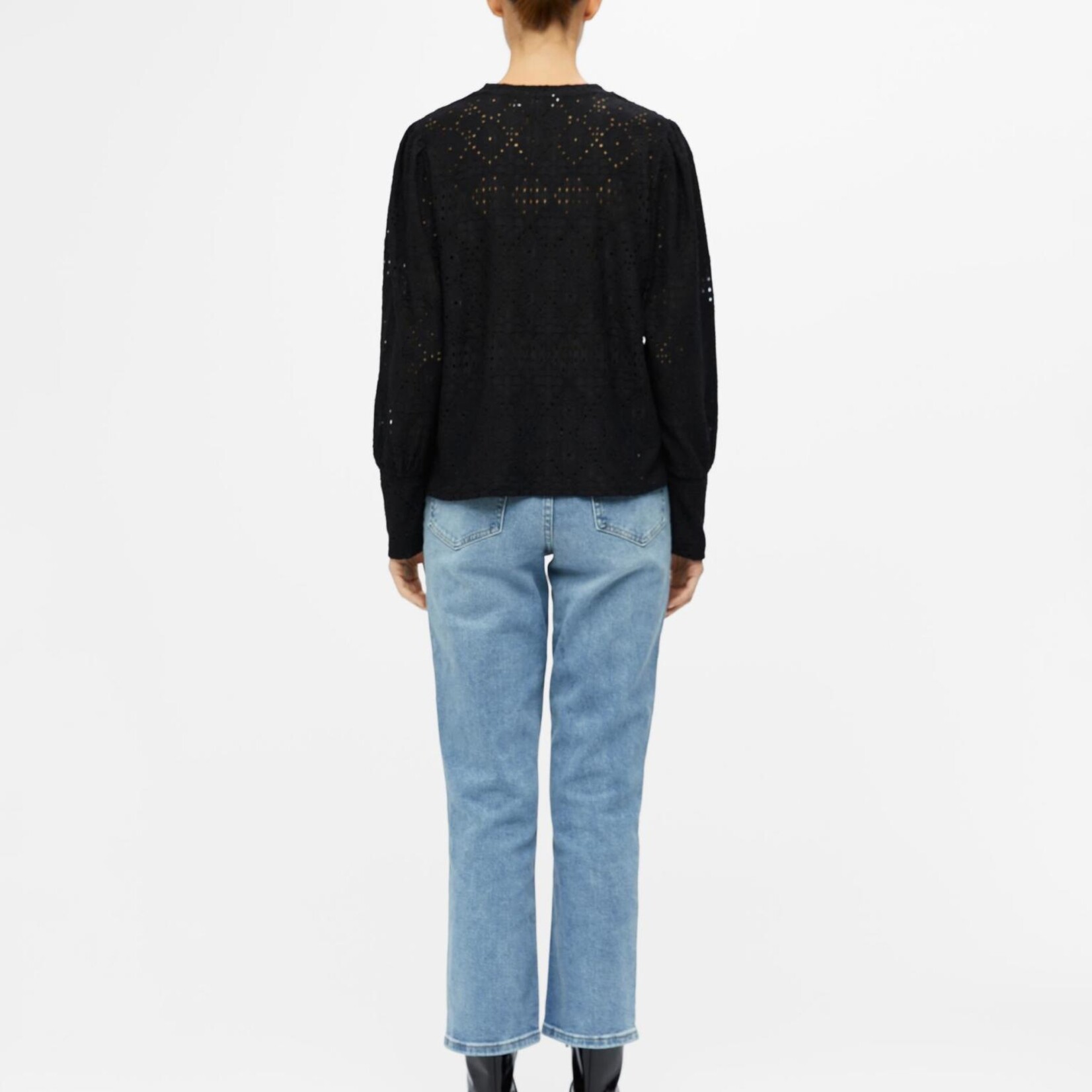 OBJECT OBJECT - Top Feodora Zwart Noos