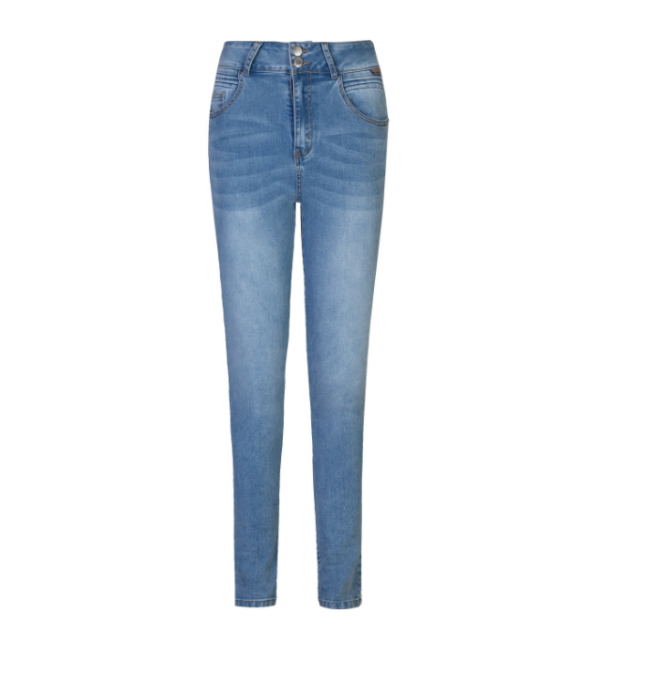 G-MAXX G-MAXX - Jeans slimfit Aimee mid blauw