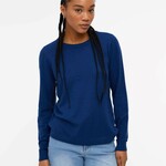 OBJECT OBJECT  - Pullover Thess Blue melange MAAT S