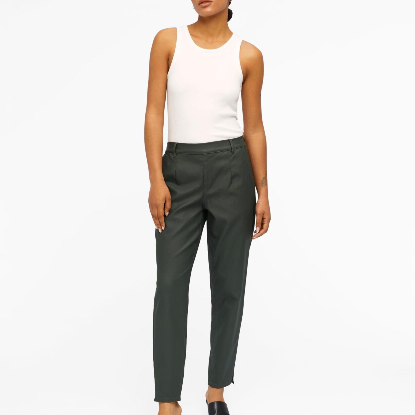 OBJECT OBJECT - Broek Belle Lisa Coated Duffel bag MAAT 38