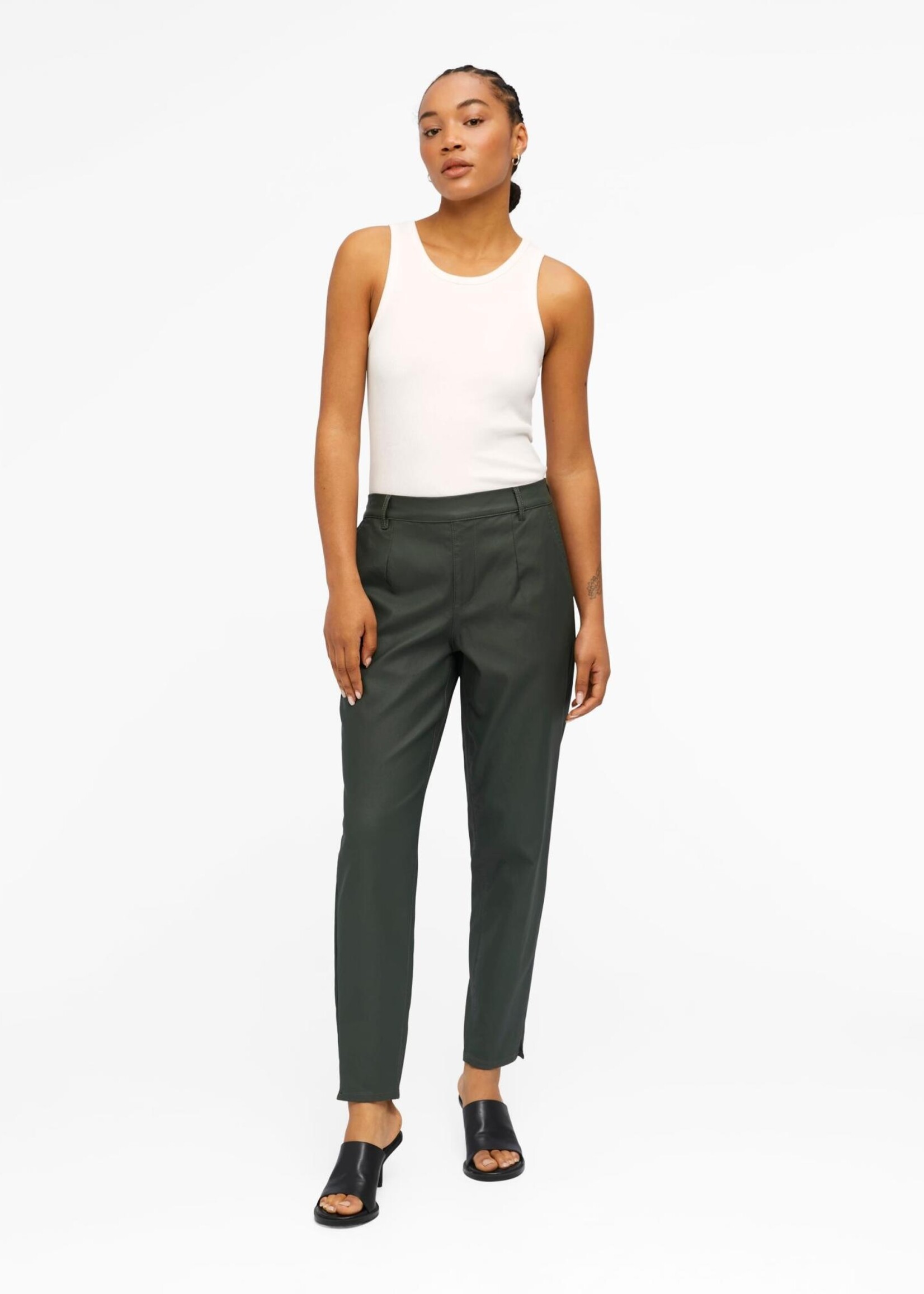OBJECT OBJECT - Broek Belle Lisa Coated Duffel bag
