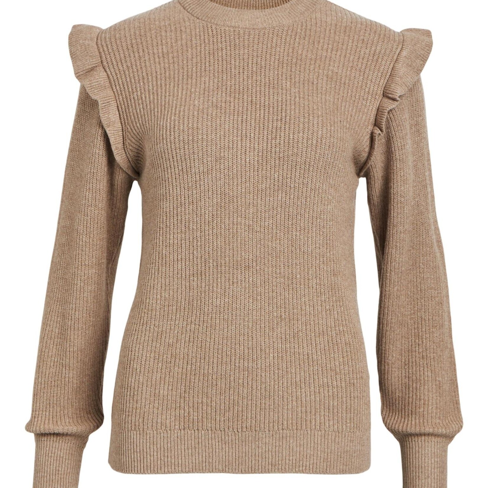 OBJECT OBJECT - Trui Malena ruffle fossil