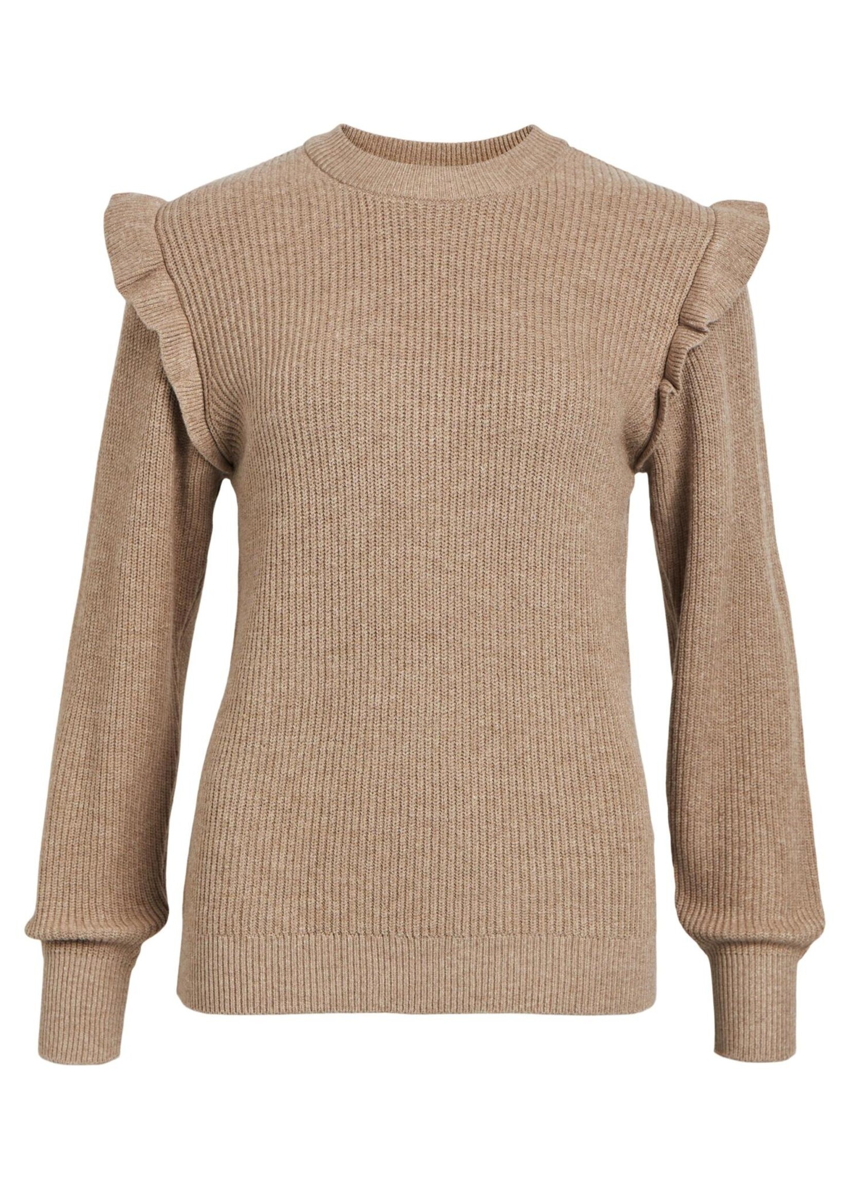 OBJECT OBJECT - Trui Malena ruffle fossil