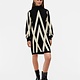 OBJECT OBJECT - Ray knit dress black sandshell graphic MAAT XS