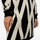 OBJECT OBJECT - Ray knit dress black sandshell graphic MAAT XS