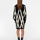 OBJECT OBJECT - Ray knit dress black sandshell graphic MAAT XS