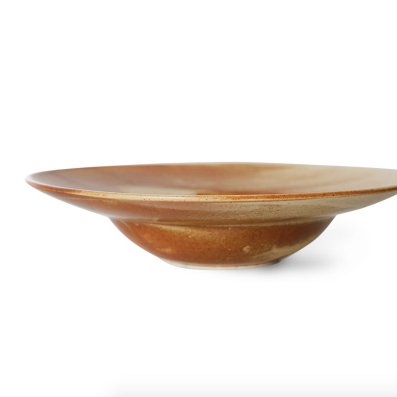 HKLIVING HKLIVING - Chef ceramics pasta bord rustic cream/brown ACE7137